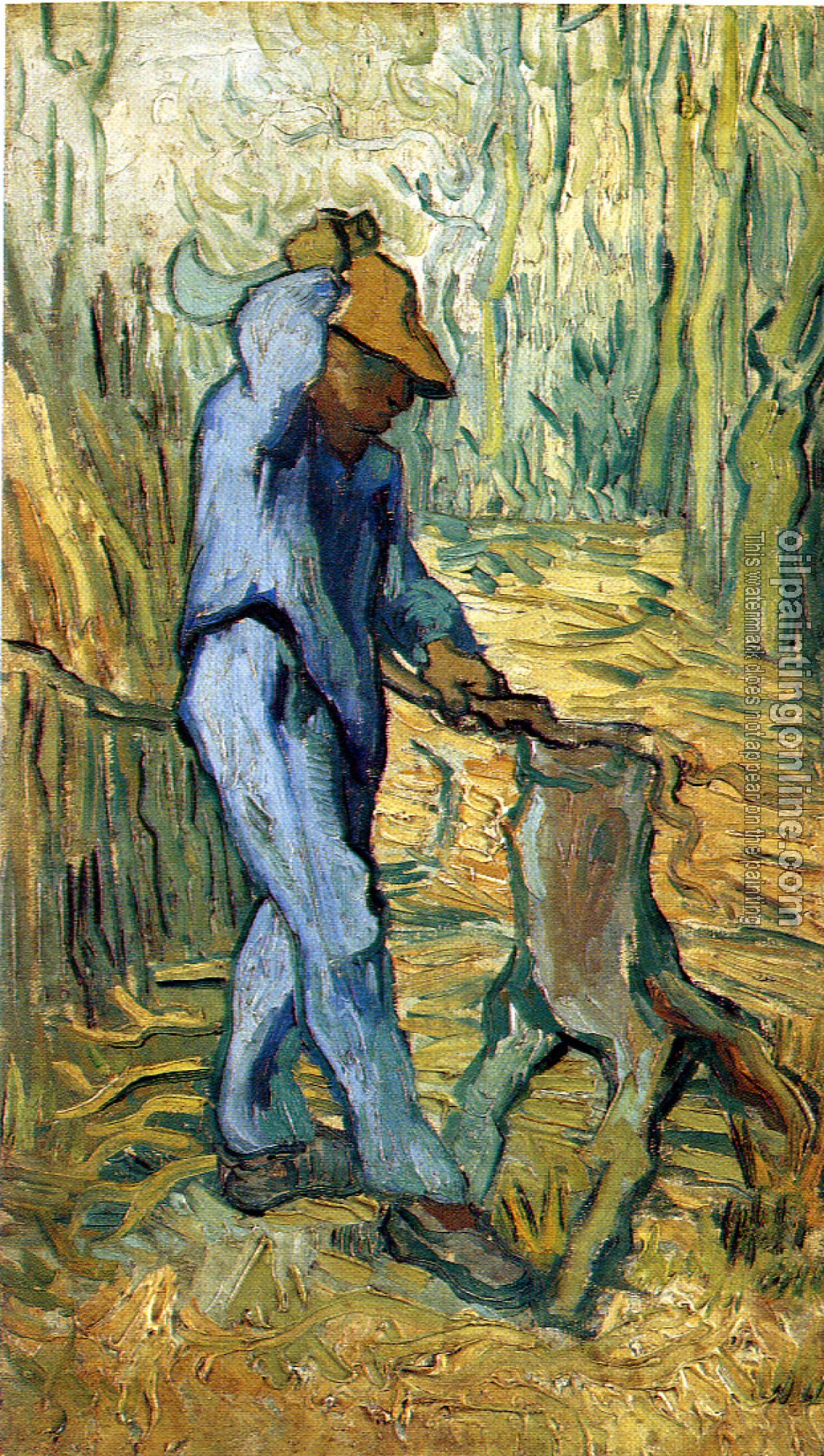 Gogh, Vincent van - The Woodcutter(after Millet)